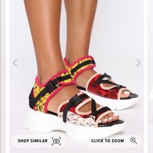 Snake Sandals